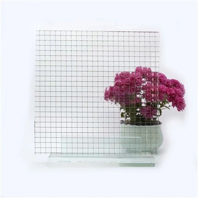 شیشه طرح دار سیمی